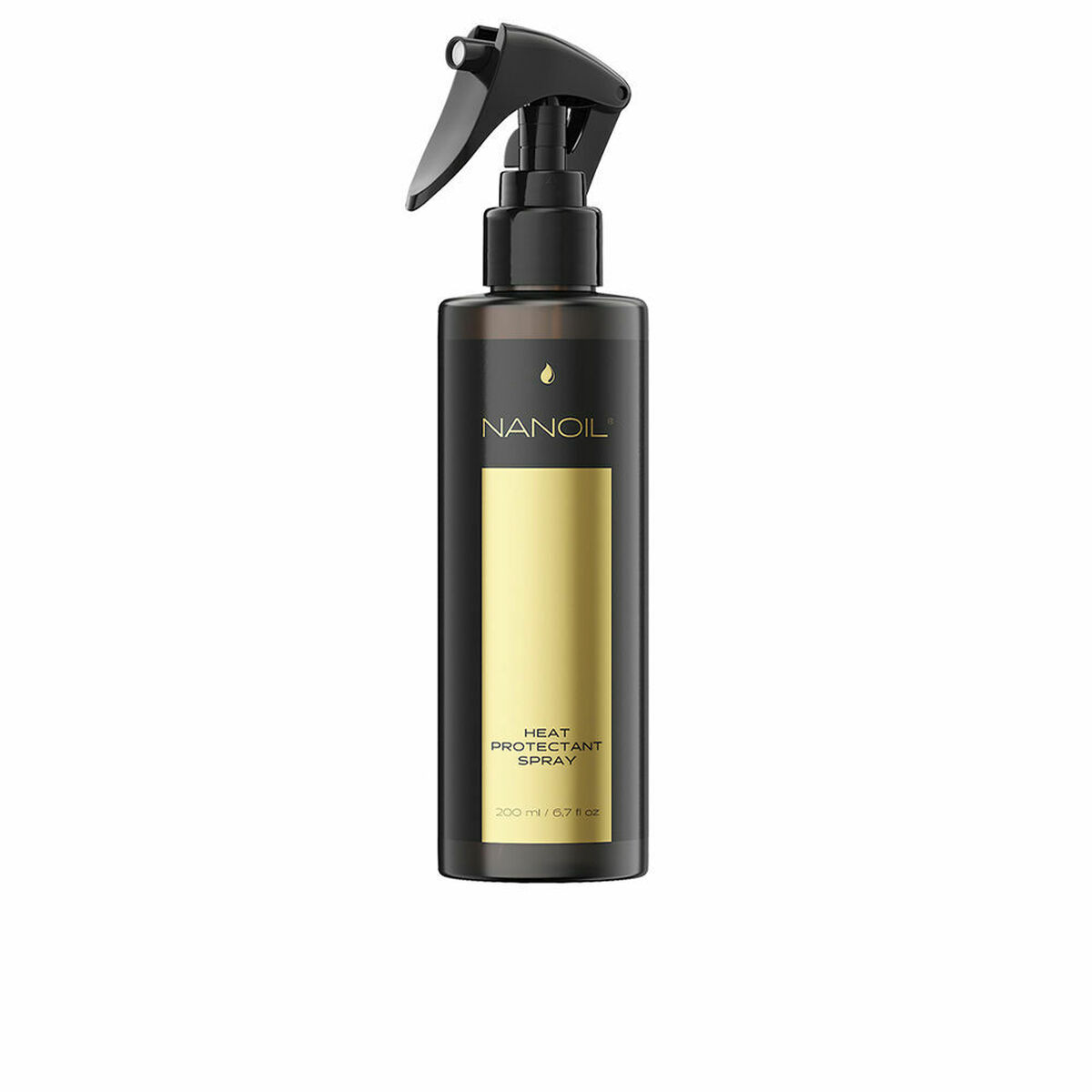 Termisk beskyttelse Nanoil Heat Protectant 200 ml Spray
